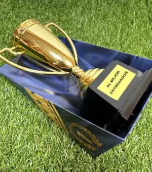 Trofeo al mejor entrenador de fútbol base.