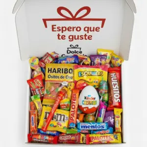 Caja sorpresa con chuches