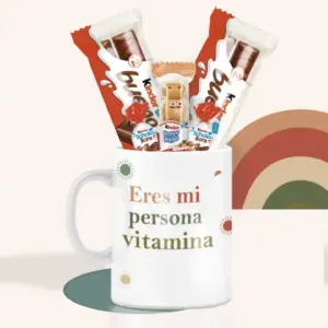 Taza Rellena de Kinder