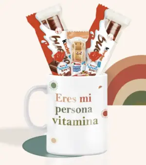 Taza Rellena de Kinder