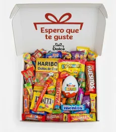 Caja sorpresa con chuches