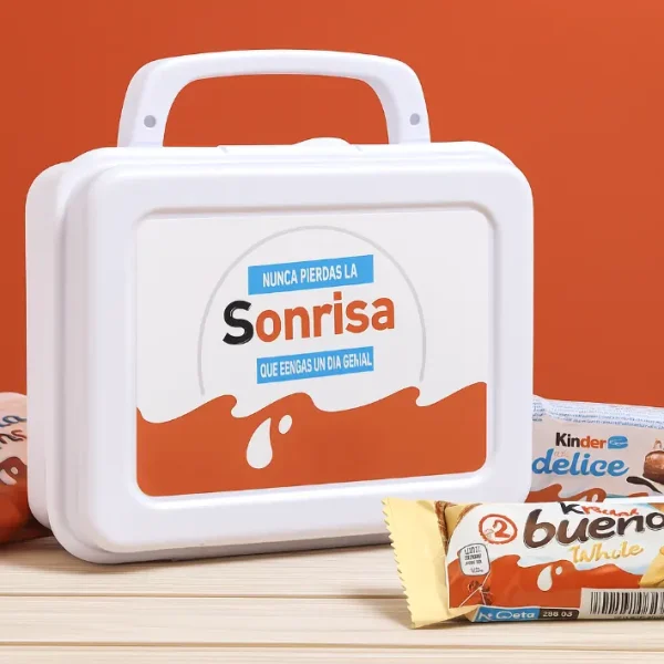 Maletín Kinder para regalar.