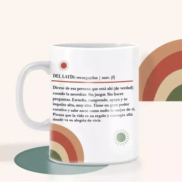 Taza mi persona Vitamina. Definición del latín