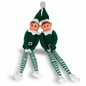 Elfos verdes de Navidad