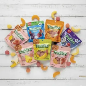 Gominolas que se pelan.