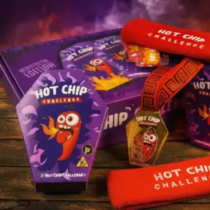 Reto de las patatas más picantes del mundo.