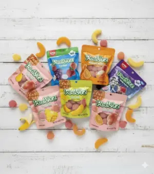 Gominolas que se pelan.