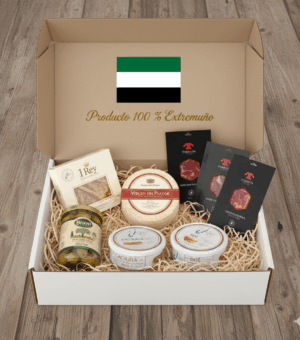 lote de productos extremeños
