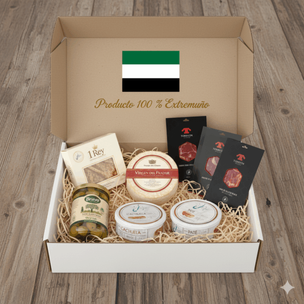 lote de productos extremeños