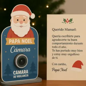 Camara Papá Noel Personalizada y carta