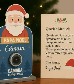 Camara Papá Noel Personalizada y carta