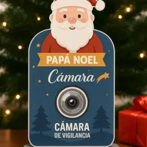 Cámara vigilancia Papá Noel