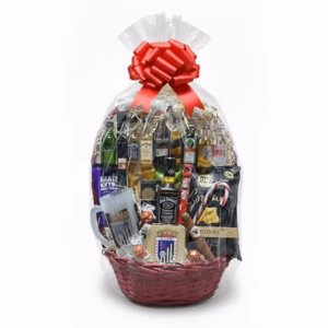 Cesta Gourmet de Licores y Delicatessen