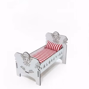 Cuna Elfo Blanca Madera