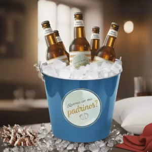 Cubo padrinos Cervezas 1906