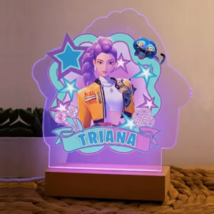 Lampara de metacrilato Personalizada Kpop Hunters