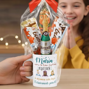 Taza Personalizada Reyes Magos con Chocolates