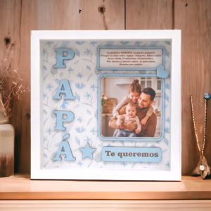 Marco de madera para papá