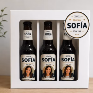 Tu propia cerveza personalizada en estuche regalo