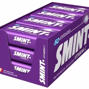 SMINT FRUTOS ROJOS sin azúcar caja metálica (expositor)