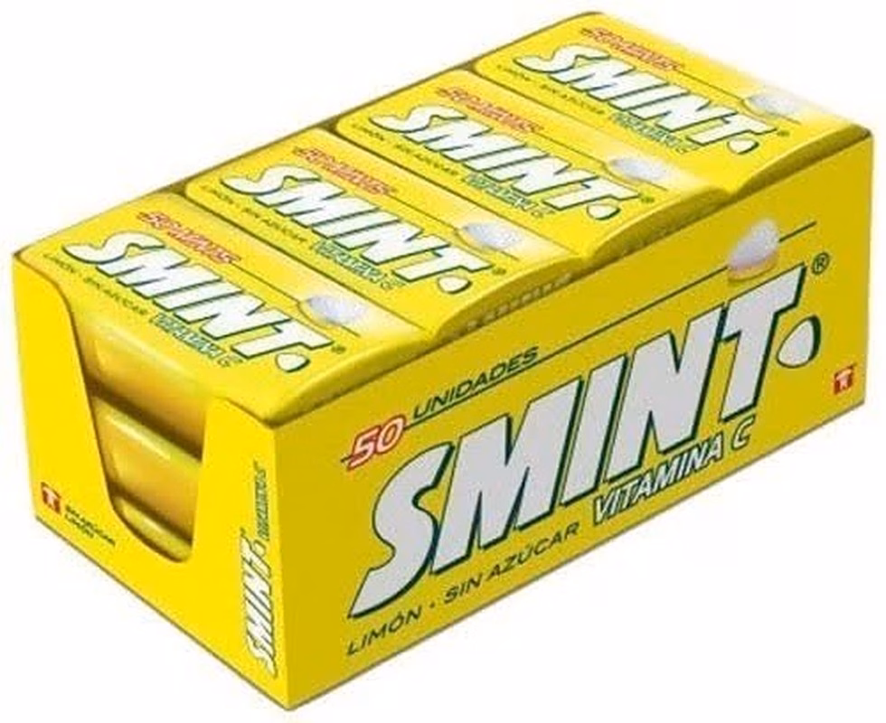 SMINT LIMON sin azúcar caja metálica (expositor)