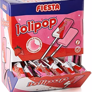 FIESTA LOLIPOP BLANDO FRESA