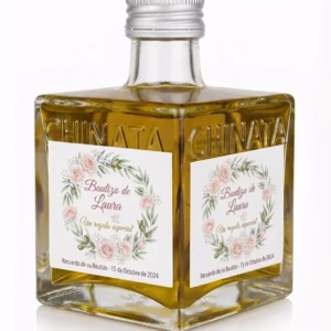 Aceite de Oliva Virgen Extra personalizado para bautizo