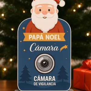 Cámara vigilancia Papá Noel