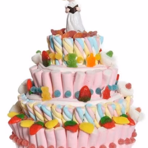 Tarta gominolas comunion