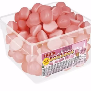 Bokados Con Relleno Blando Sabor Helado de Fresa