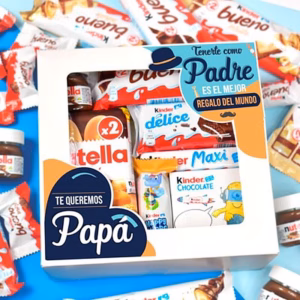 Caja con chocolates para regalar a tu padre.