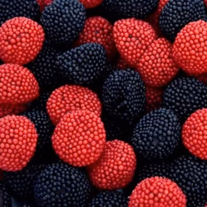 Gominolas Fini Moras Rojas y Negras para Eventos