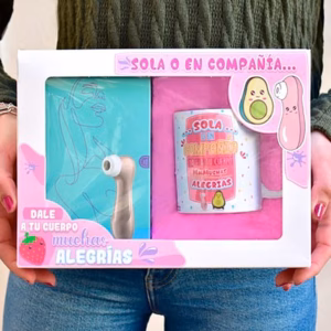 Caja Satisfyer más taza.